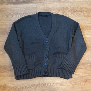 Jenni Kayne Green Cardigan Sweater